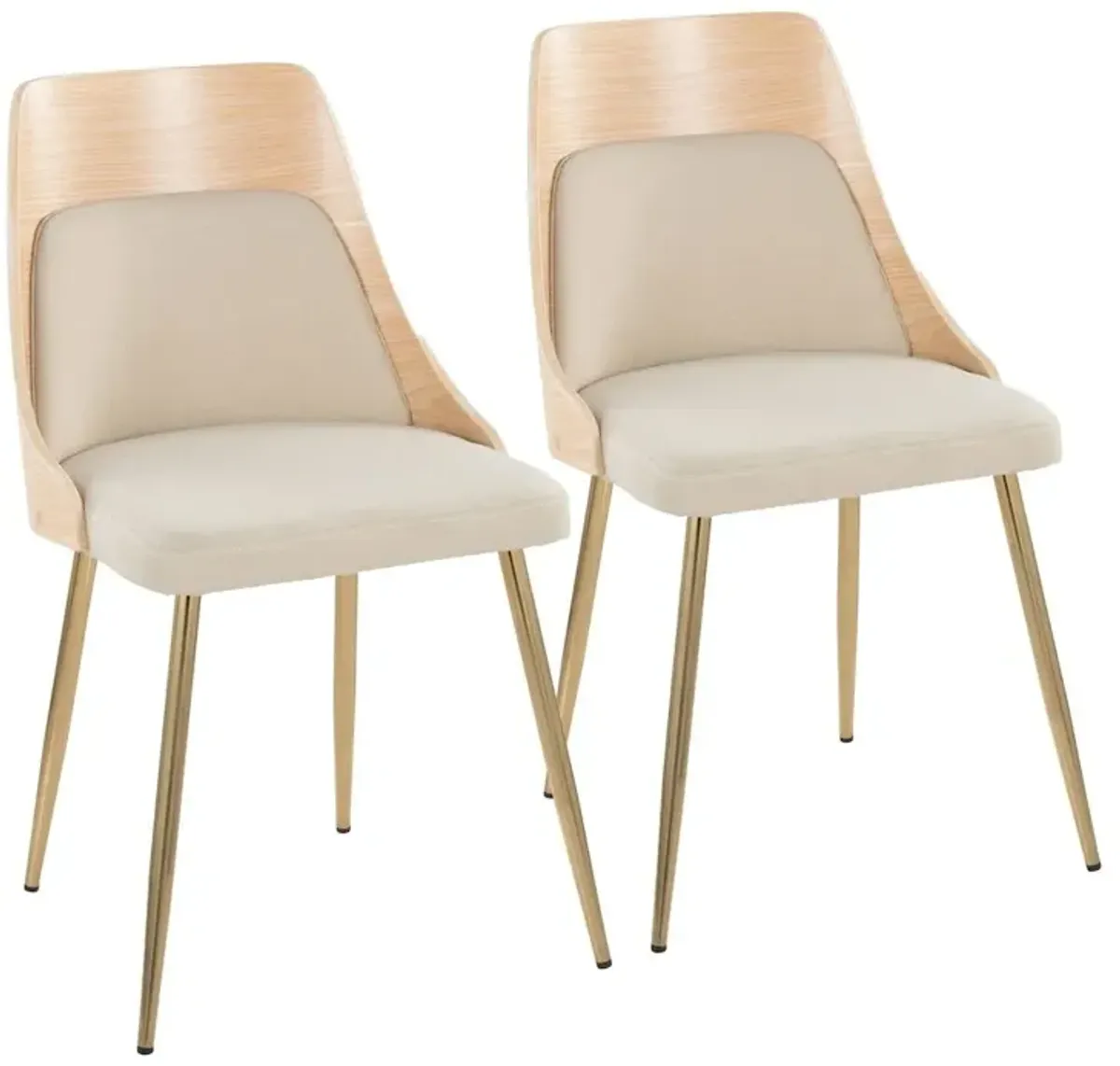 LumiSource Anabelle Chair - Set of 2