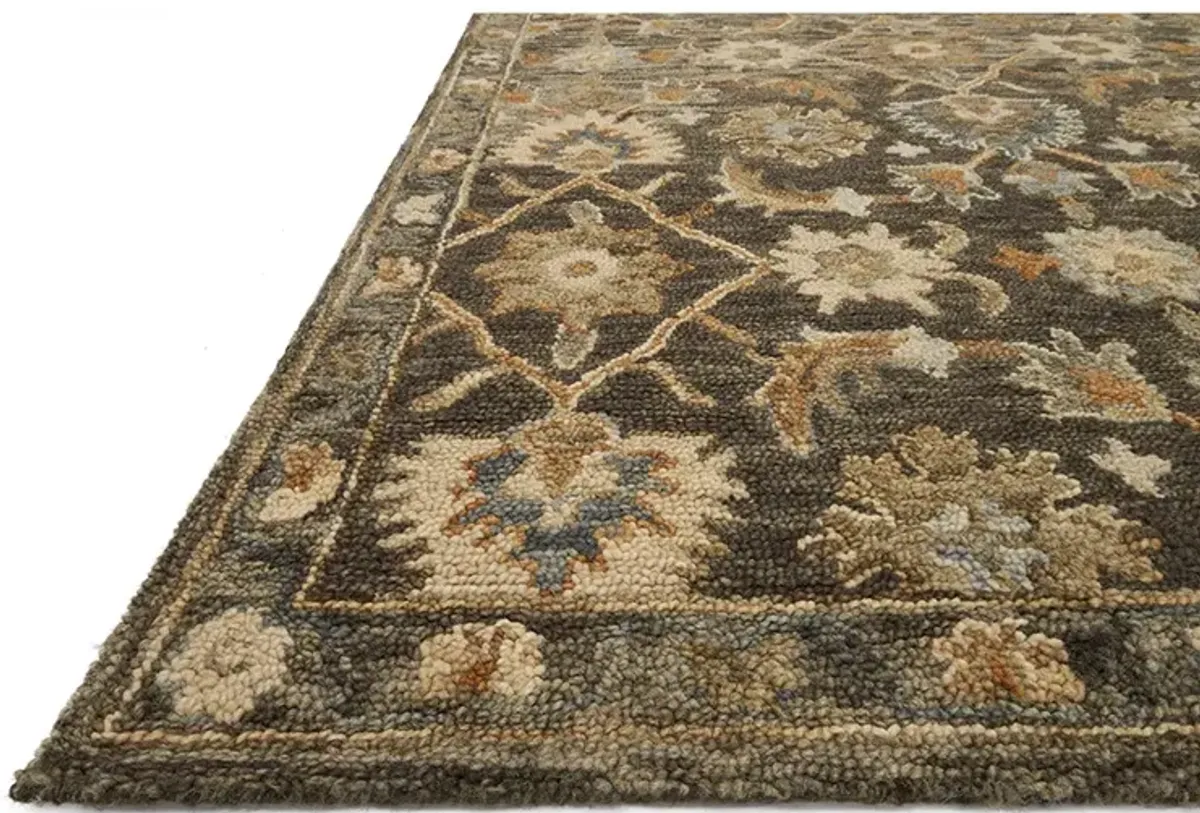 Victoria VK08 Dk Taupe/Multi 5' x 7'6" Rug