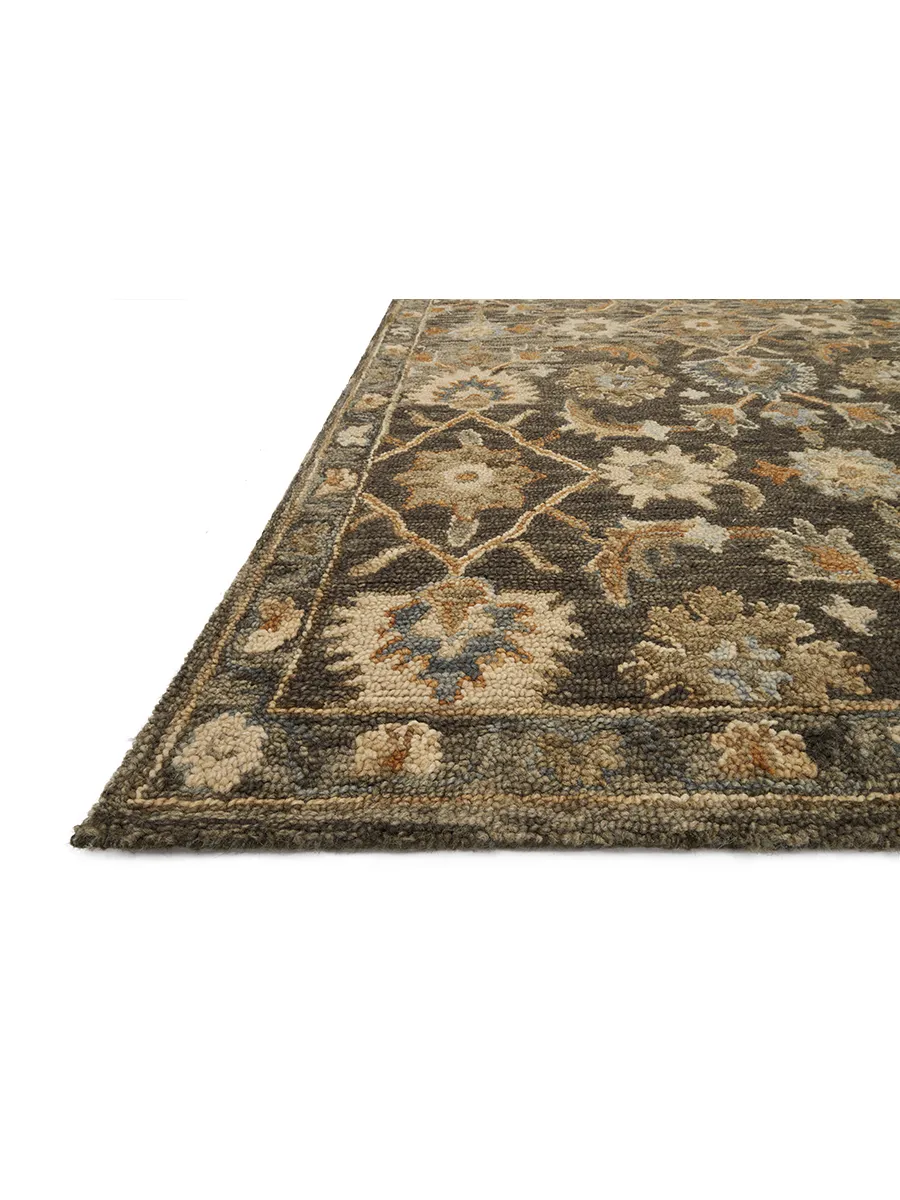 Victoria VK08 Dk Taupe/Multi 5' x 7'6" Rug