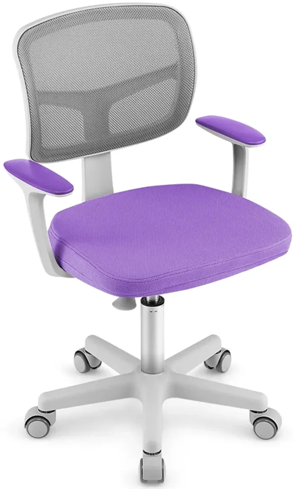 Adjustable Desk Chair with Auto Brake Casters for Kids