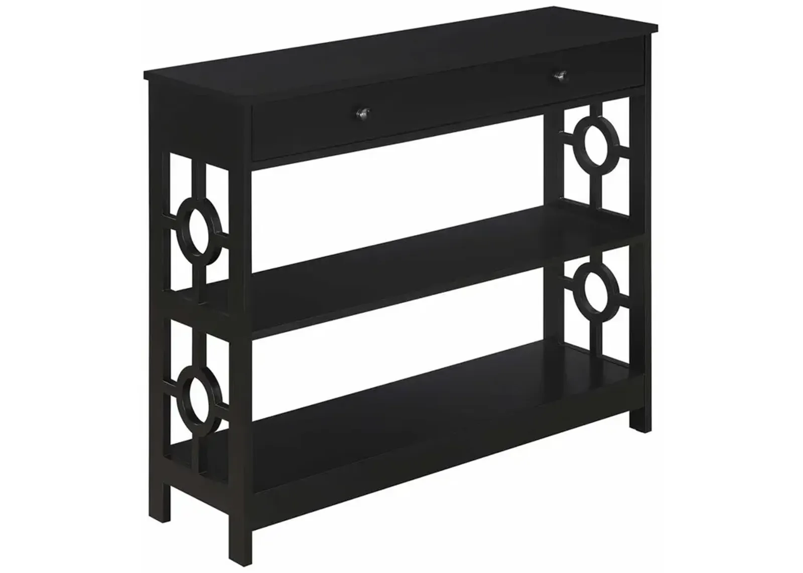 Convenience Concepts Ring 1 Drawer Console Table