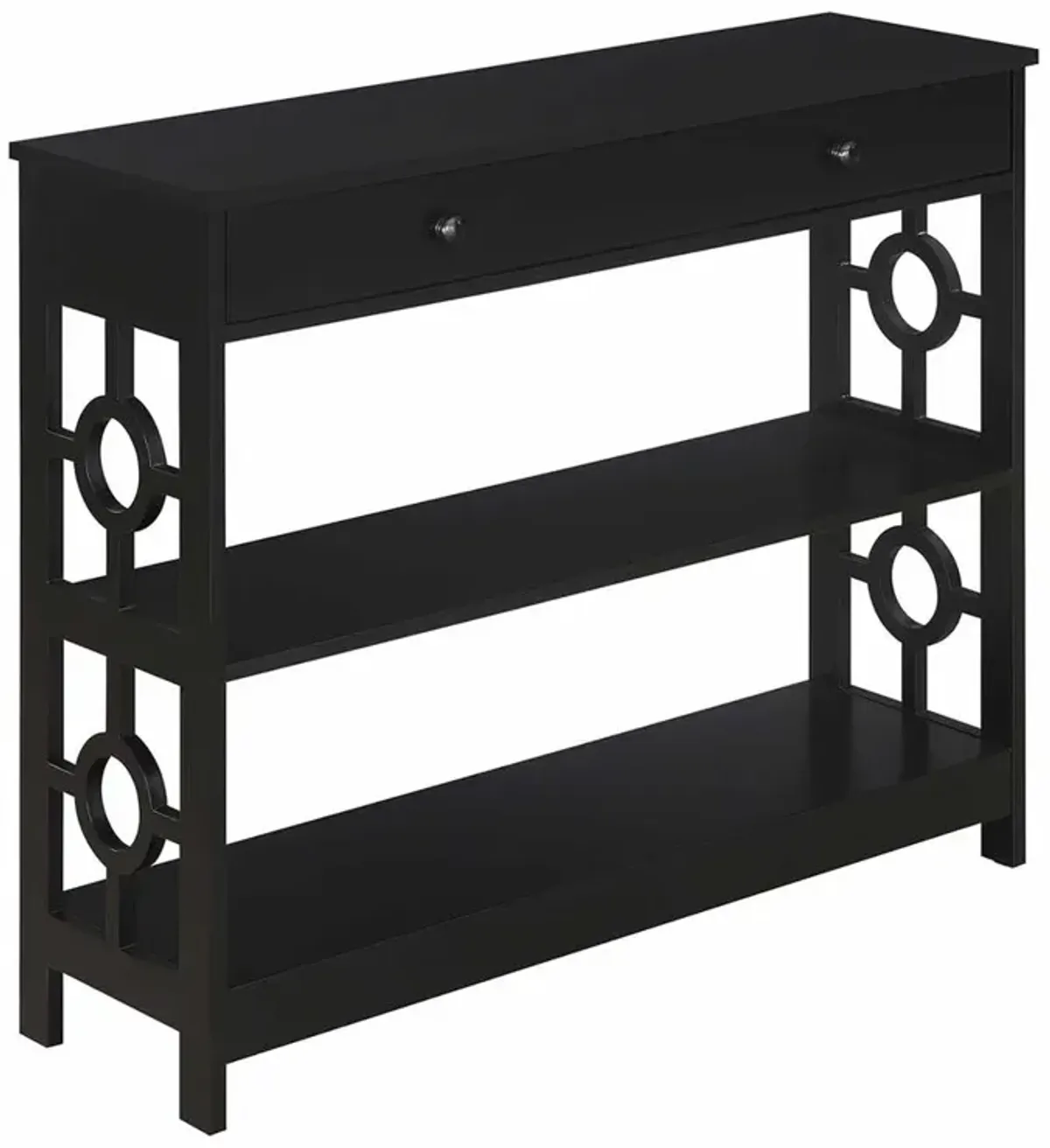 Convenience Concepts Ring 1 Drawer Console Table