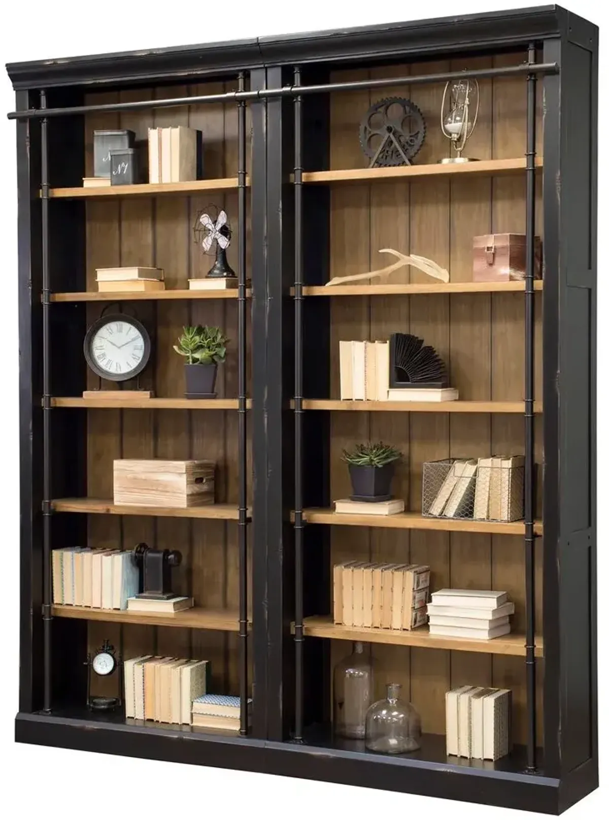 Two Bookcase with Ladder