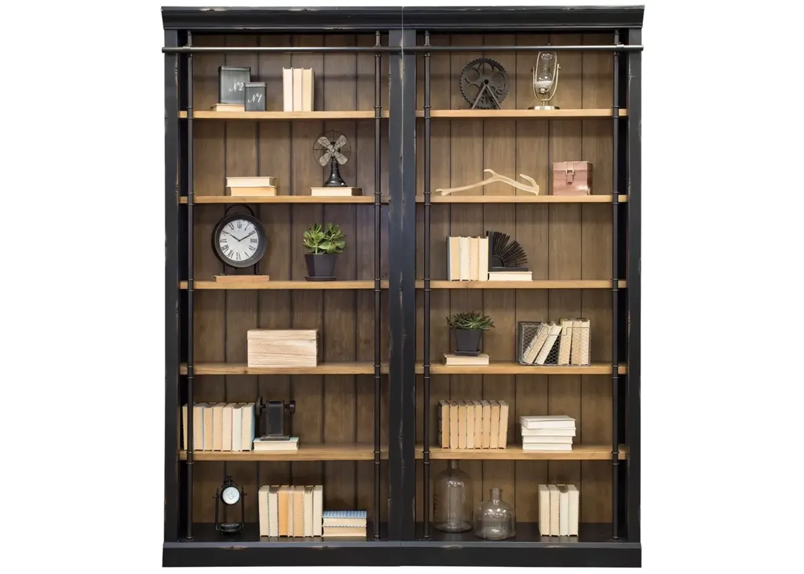 Two Bookcase with Ladder