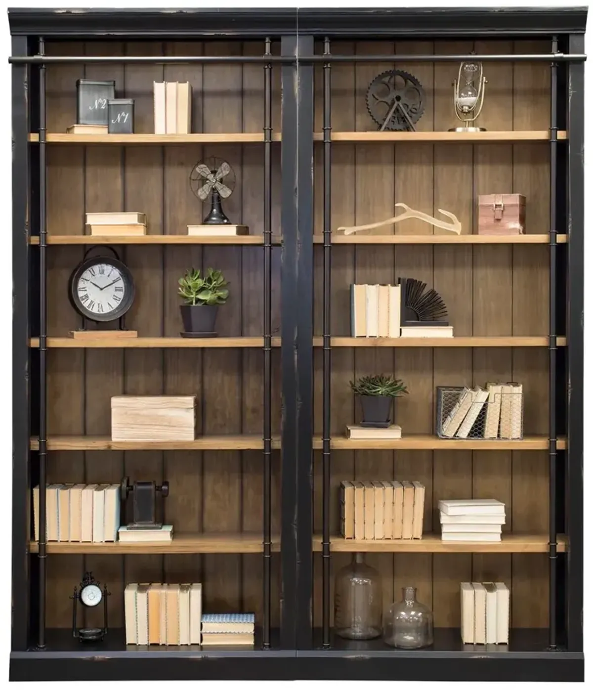 Two Bookcase with Ladder