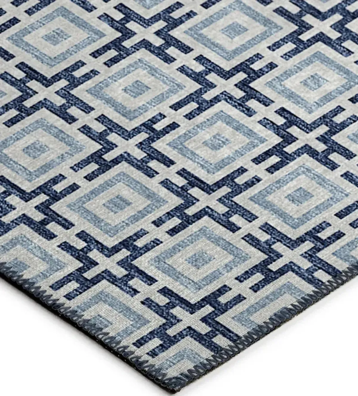 Marlo MO1 Navy 2'3" x 10' Rug