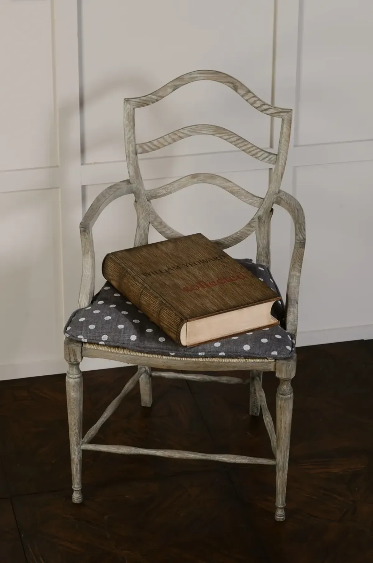 Bodiam Grey Oak Arm Chair