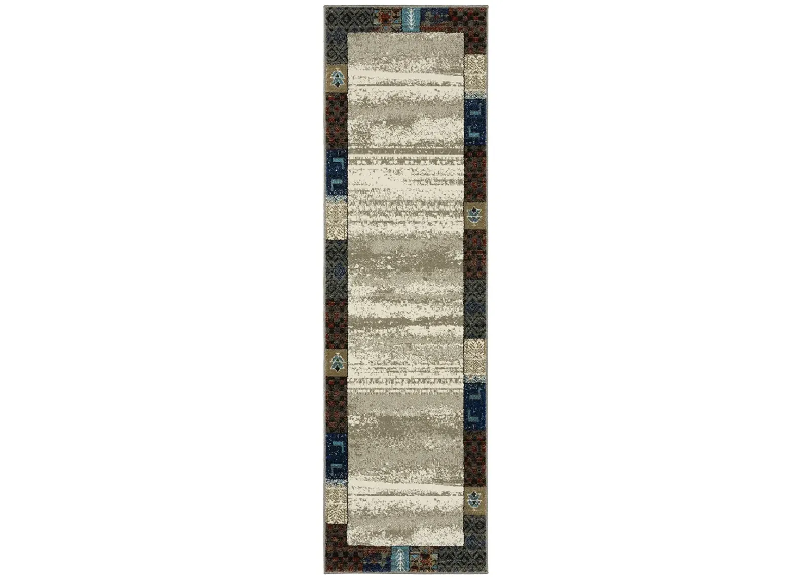 Venice 2'3" x 7'6" Beige Rug