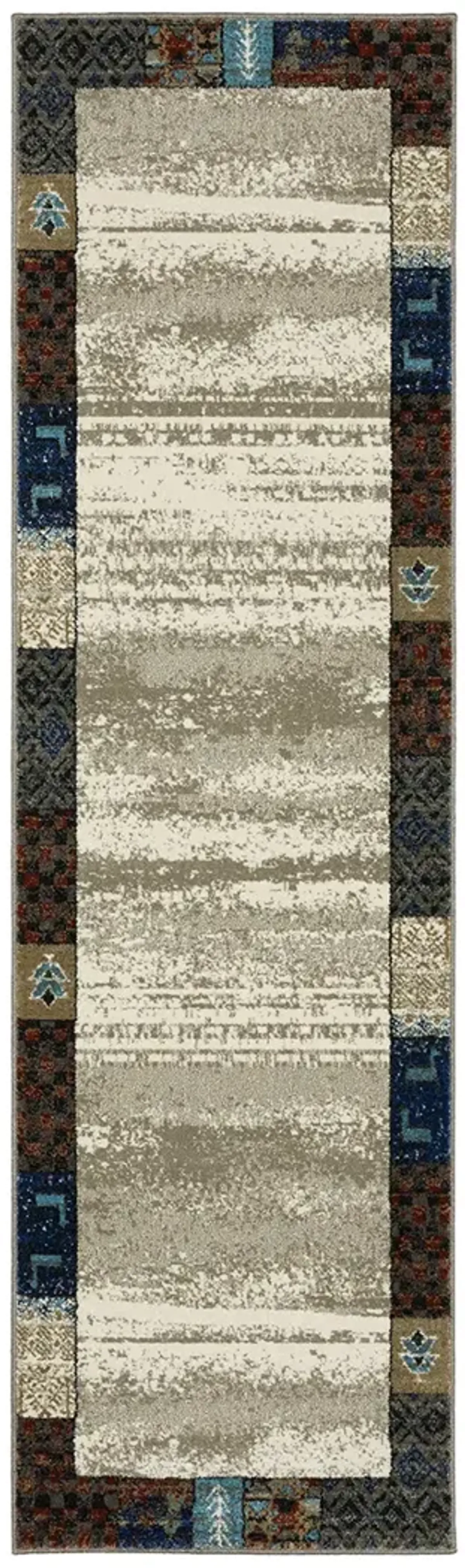 Venice 2'3" x 7'6" Beige Rug