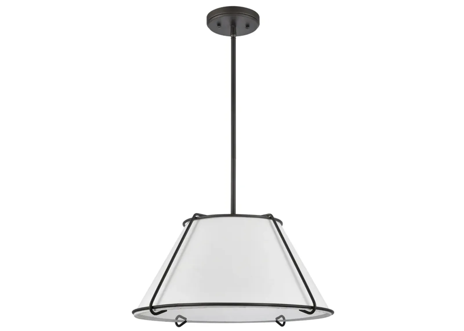 Regalia 18'' Wide 1-Light Bronze Pendant