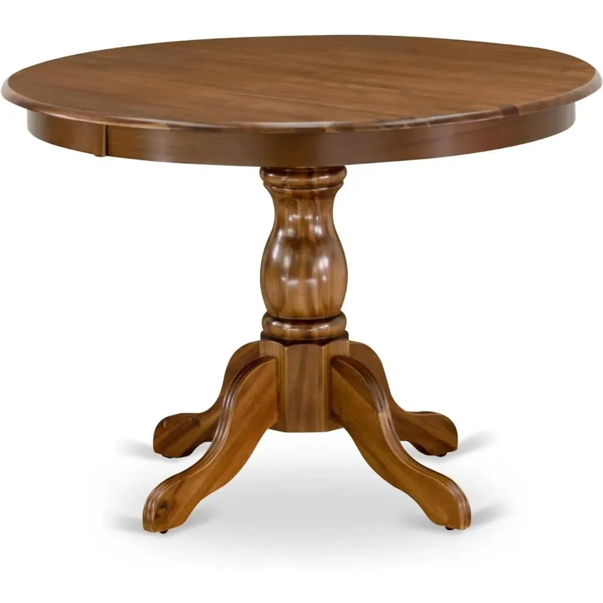 3 Piece Kitchen Table Set Contains a Round Dining Table