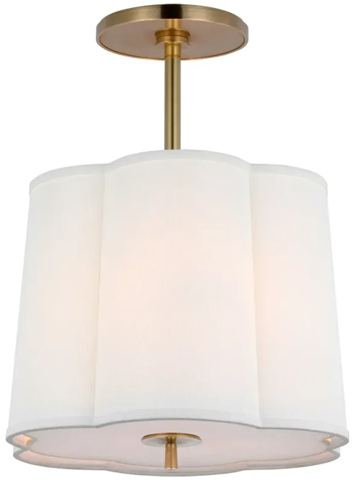 Simple Scallop Hanging Shade