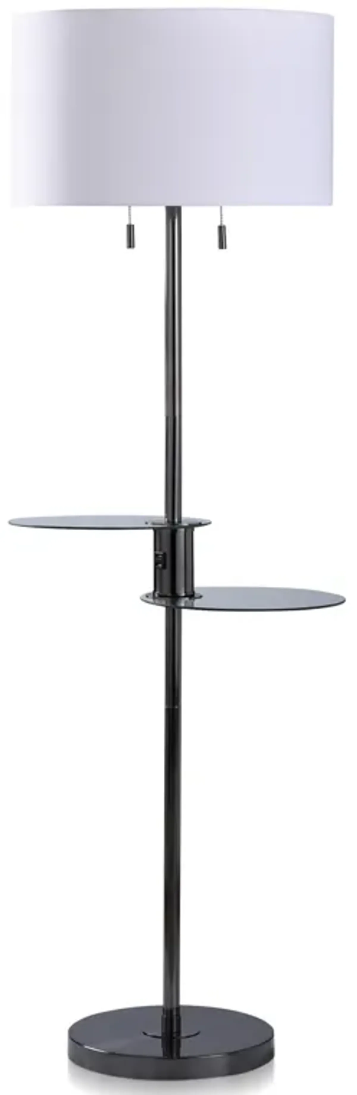 Brushed Black Floor Lamp