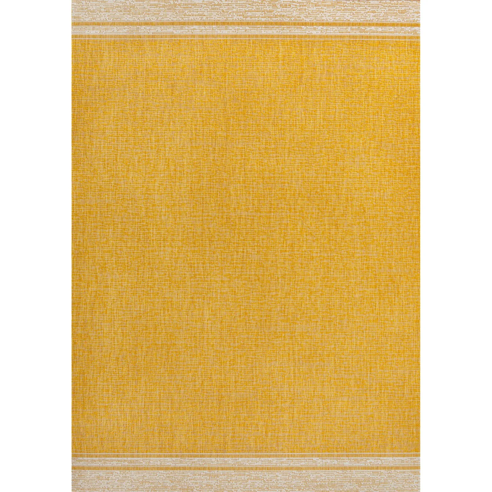 Alda Modern Minimalist Mingled Solid Indoor/Outdoor Area Rug