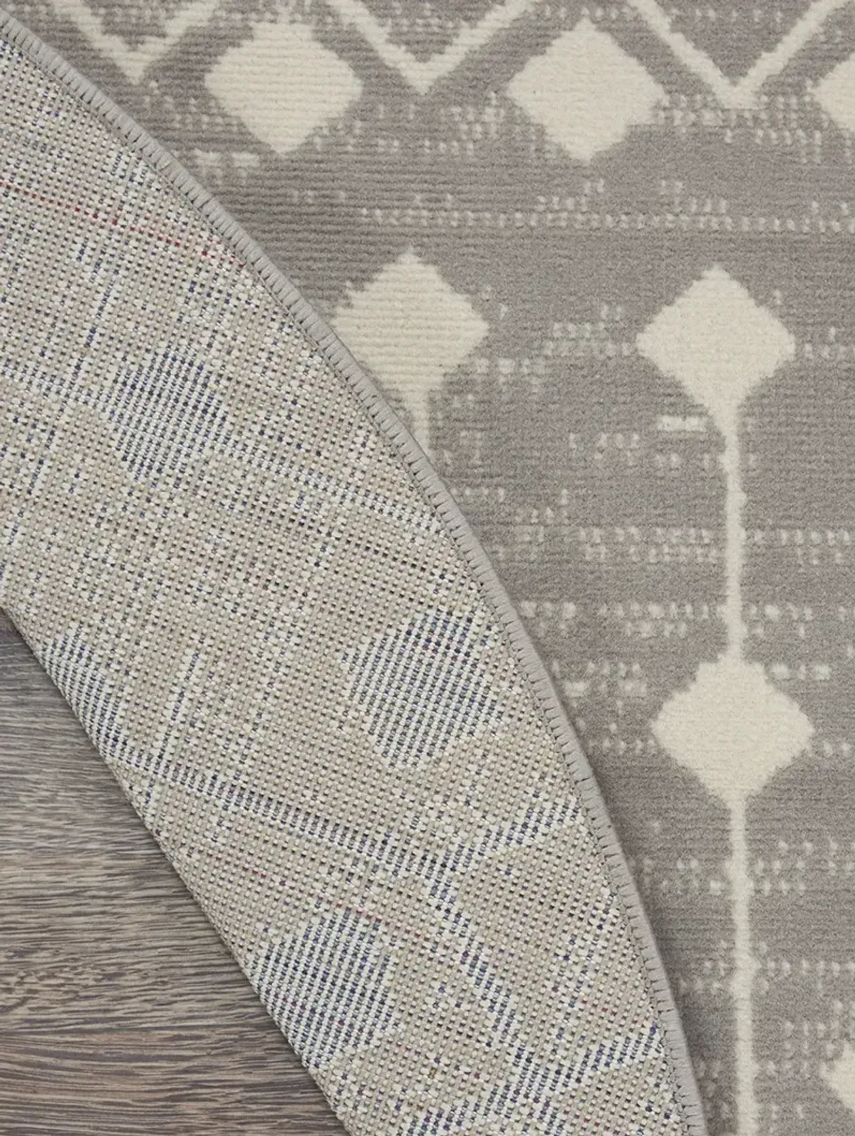 Grafix GRF37 Gray 8'6" x 12' Rug