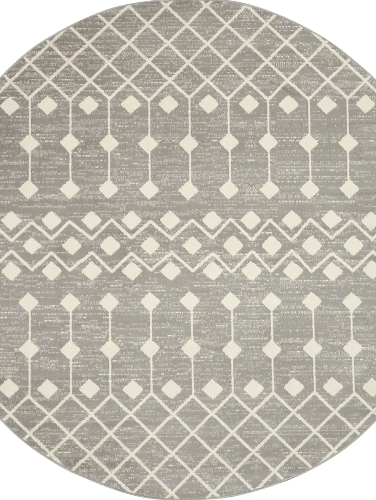 Grafix GRF37 Gray 8'6" x 12' Rug
