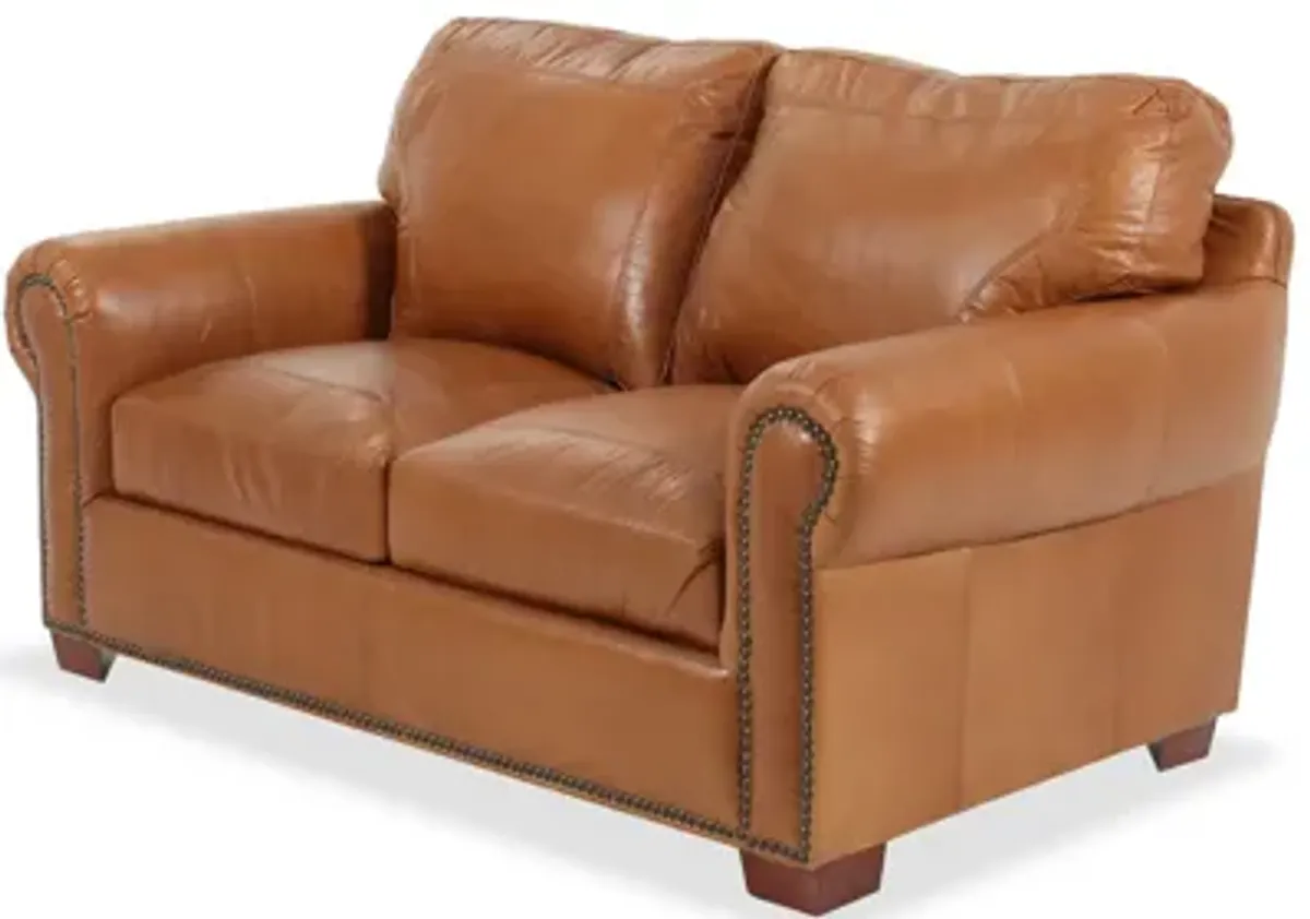 Saddle Glove Loveseat