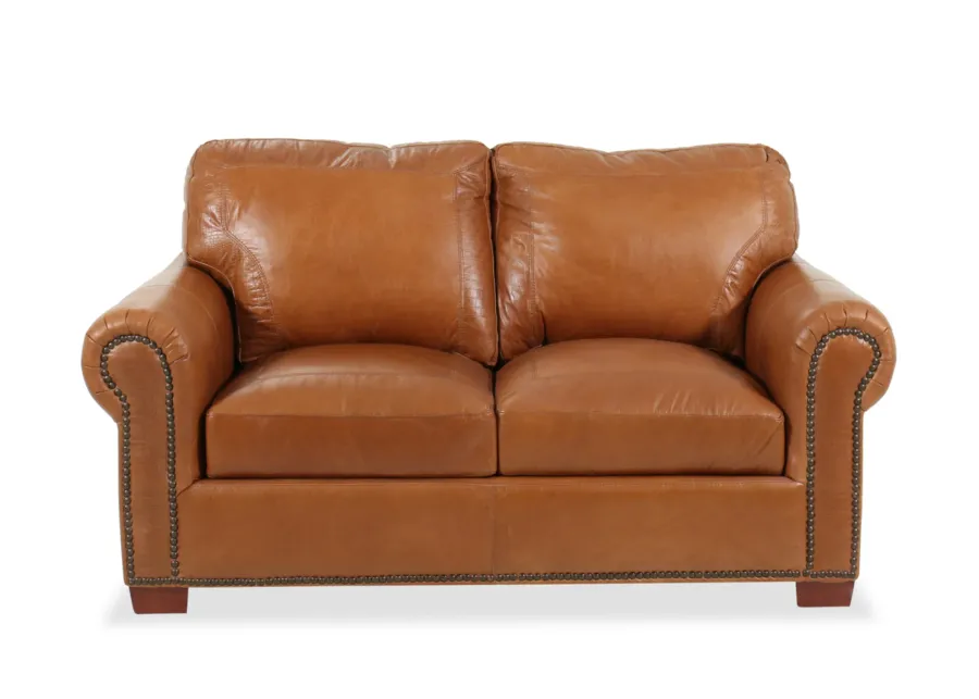 Saddle Glove Loveseat