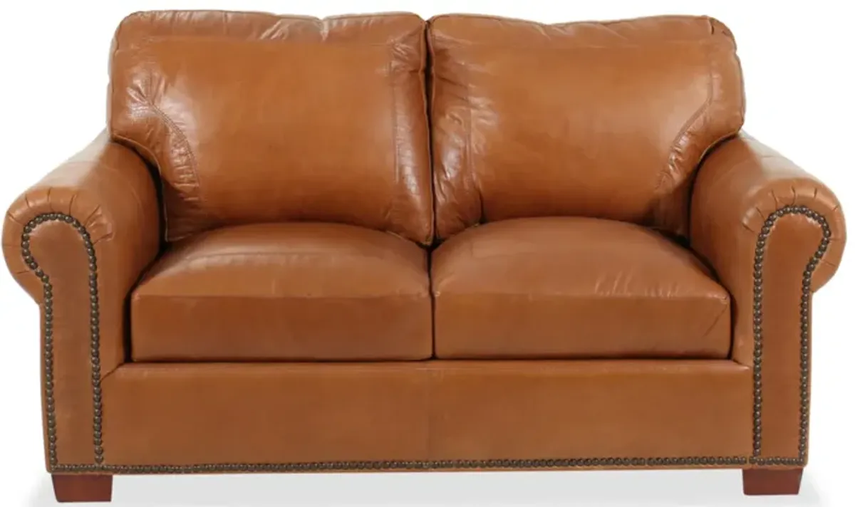 Saddle Glove Loveseat