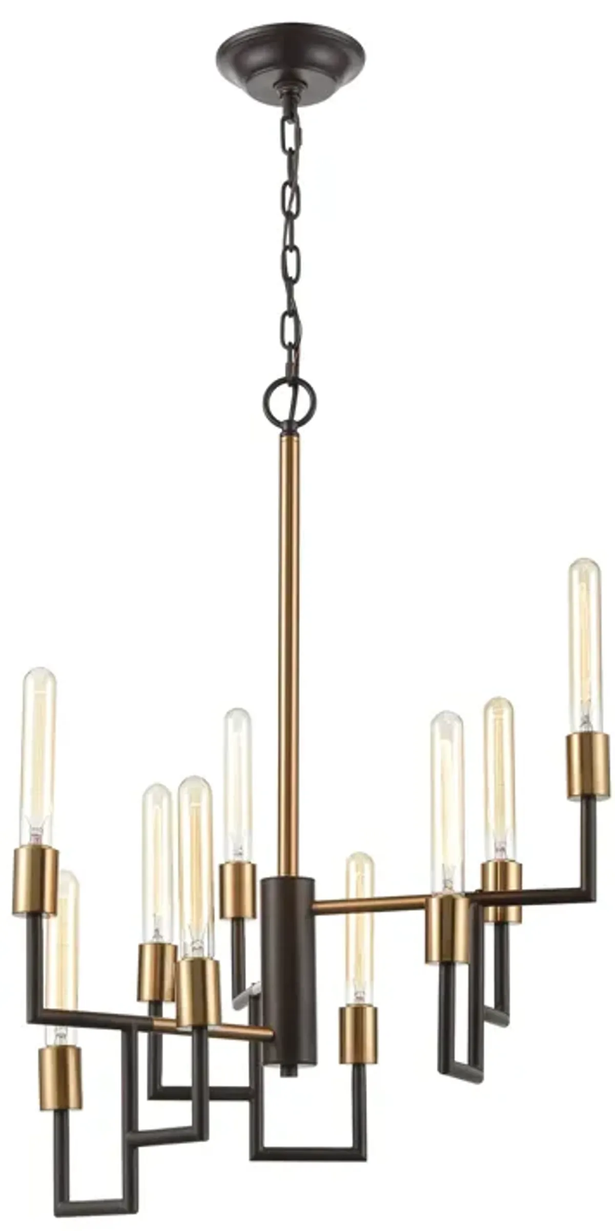 Congruency 23'' Wide 9-Light Chandelier