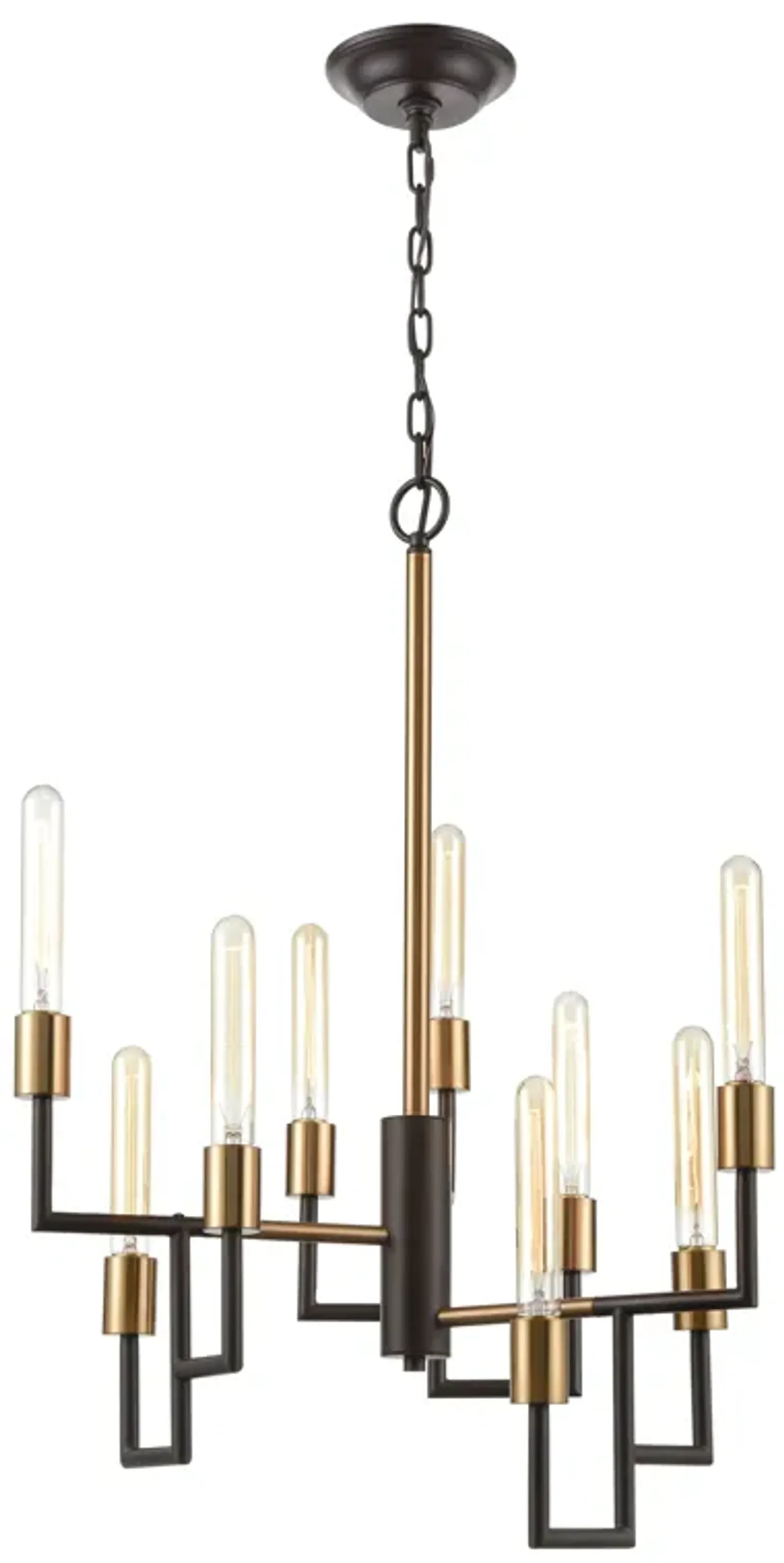 Congruency 23'' Wide 9-Light Chandelier