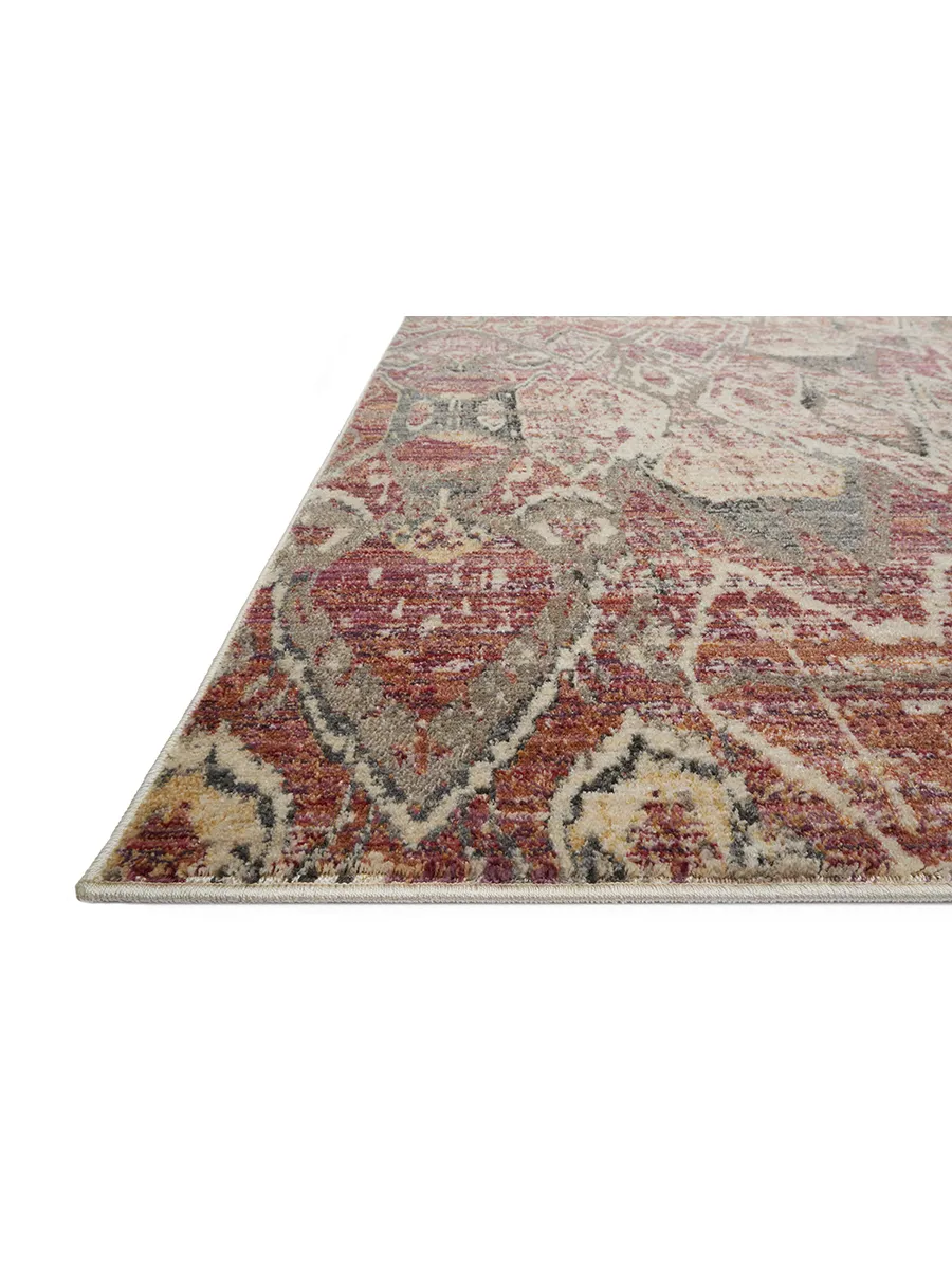 Javari JV04 Berry/Ivory 7'10" x 10' Rug