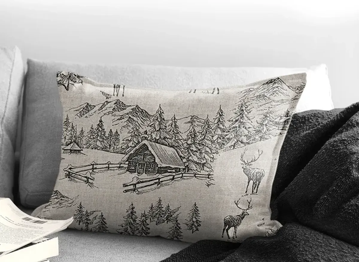 6ix Tailors Fine Linens Cross Country Natural Decorative Throw Pillows