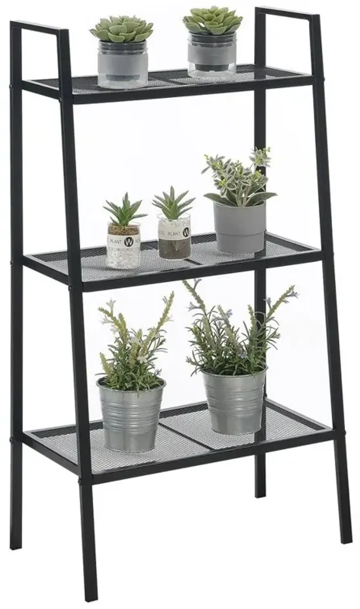 Convenience Concepts Designs2Go 3 Tier Metal Plant Stand Black