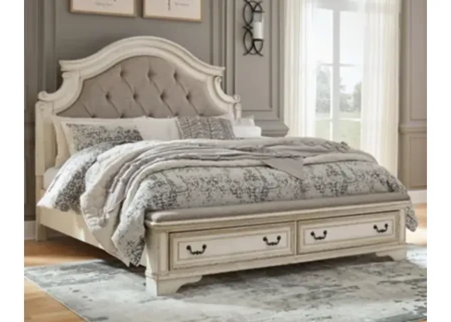 Realyn California King Upholstered Bed