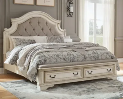 Realyn California King Upholstered Bed