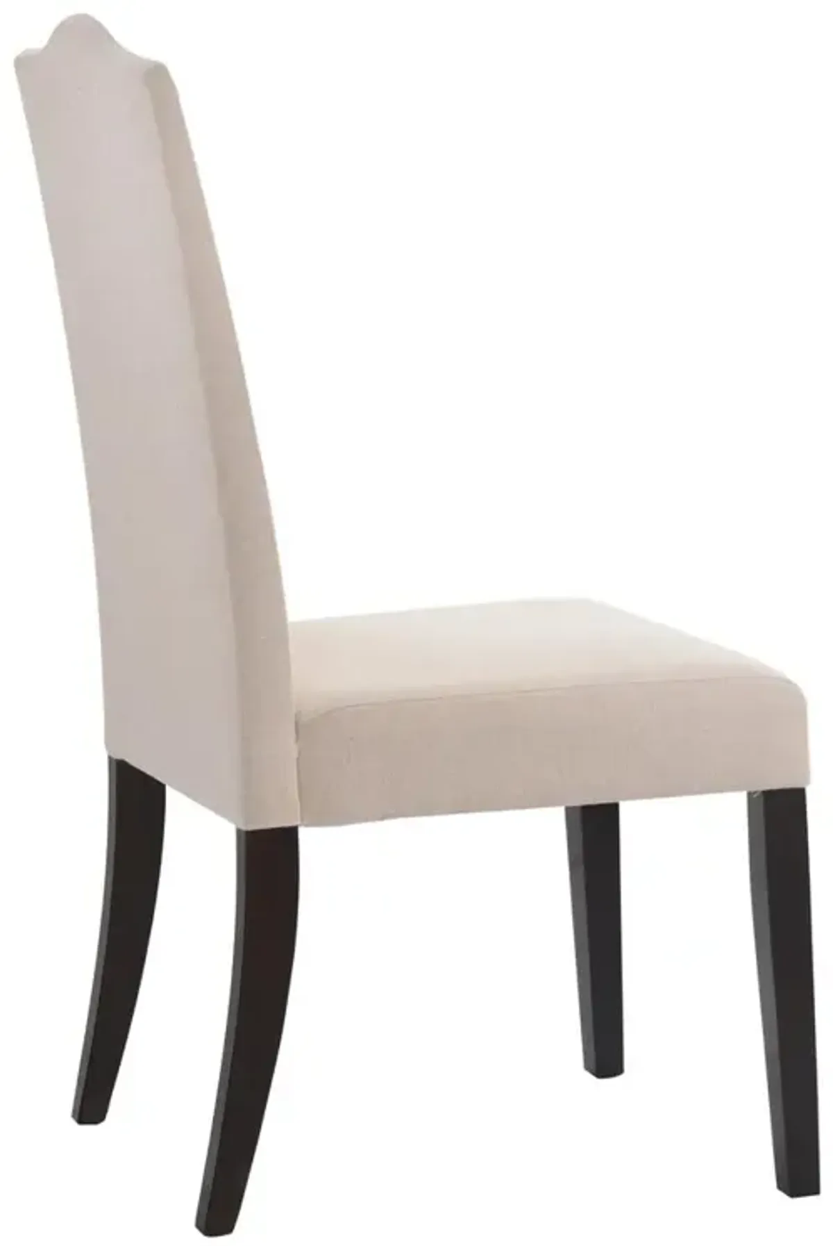 Carolina Living Romero Parson Chair - Espresso - Linen Upholstery