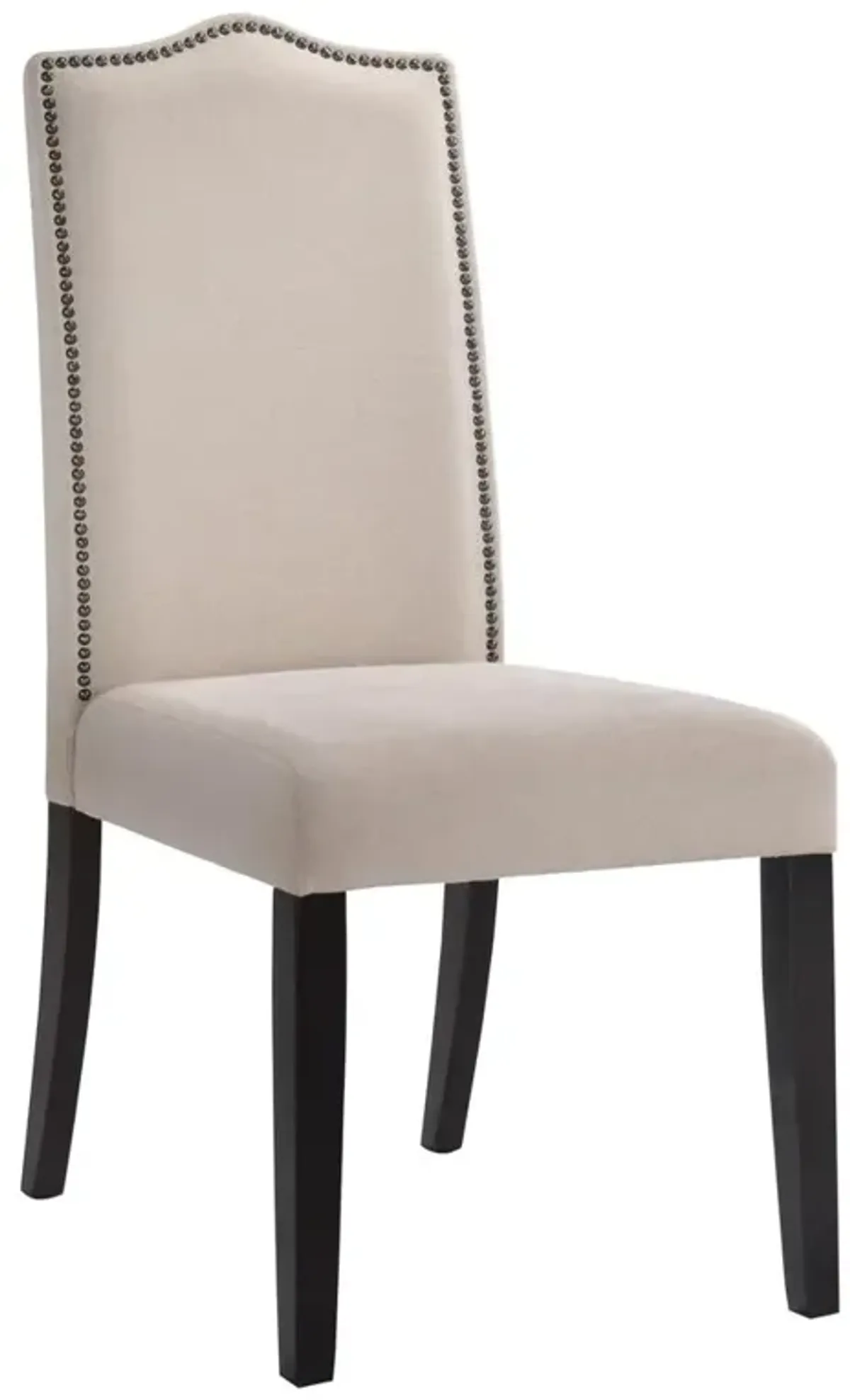 Carolina Living Romero Parson Chair - Espresso - Linen Upholstery