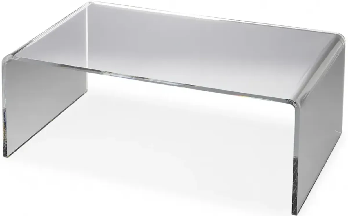 Clear Acrylic Coffee Table