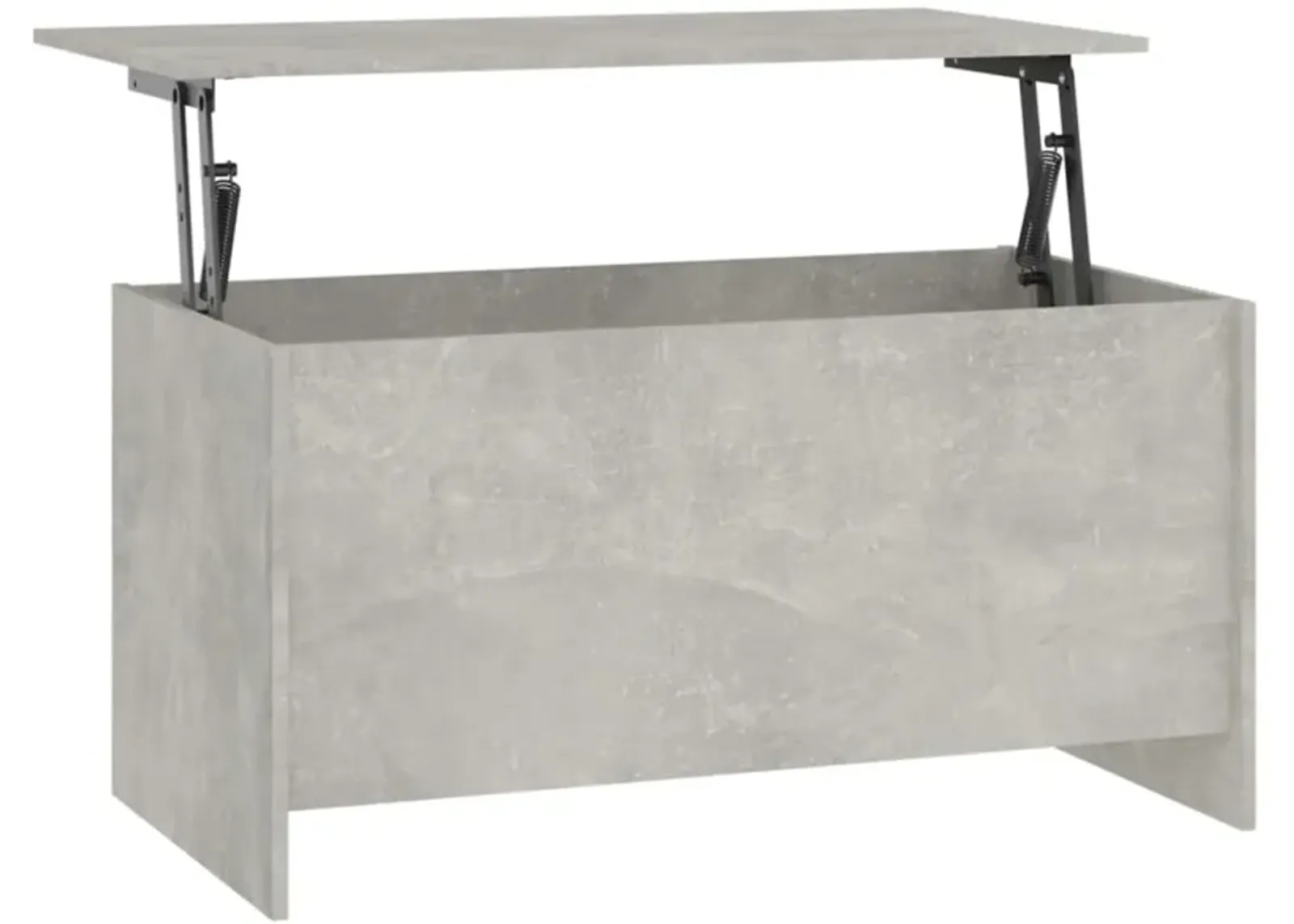 vidaXL Coffee Table Concrete Gray 40.2"x21.9"x20.7" Engineered Wood