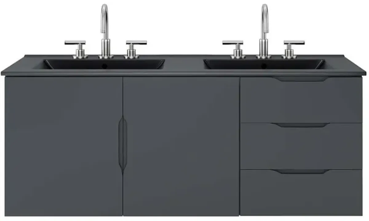 Modway Vitality 48 Double Sink Bathroom Vanity