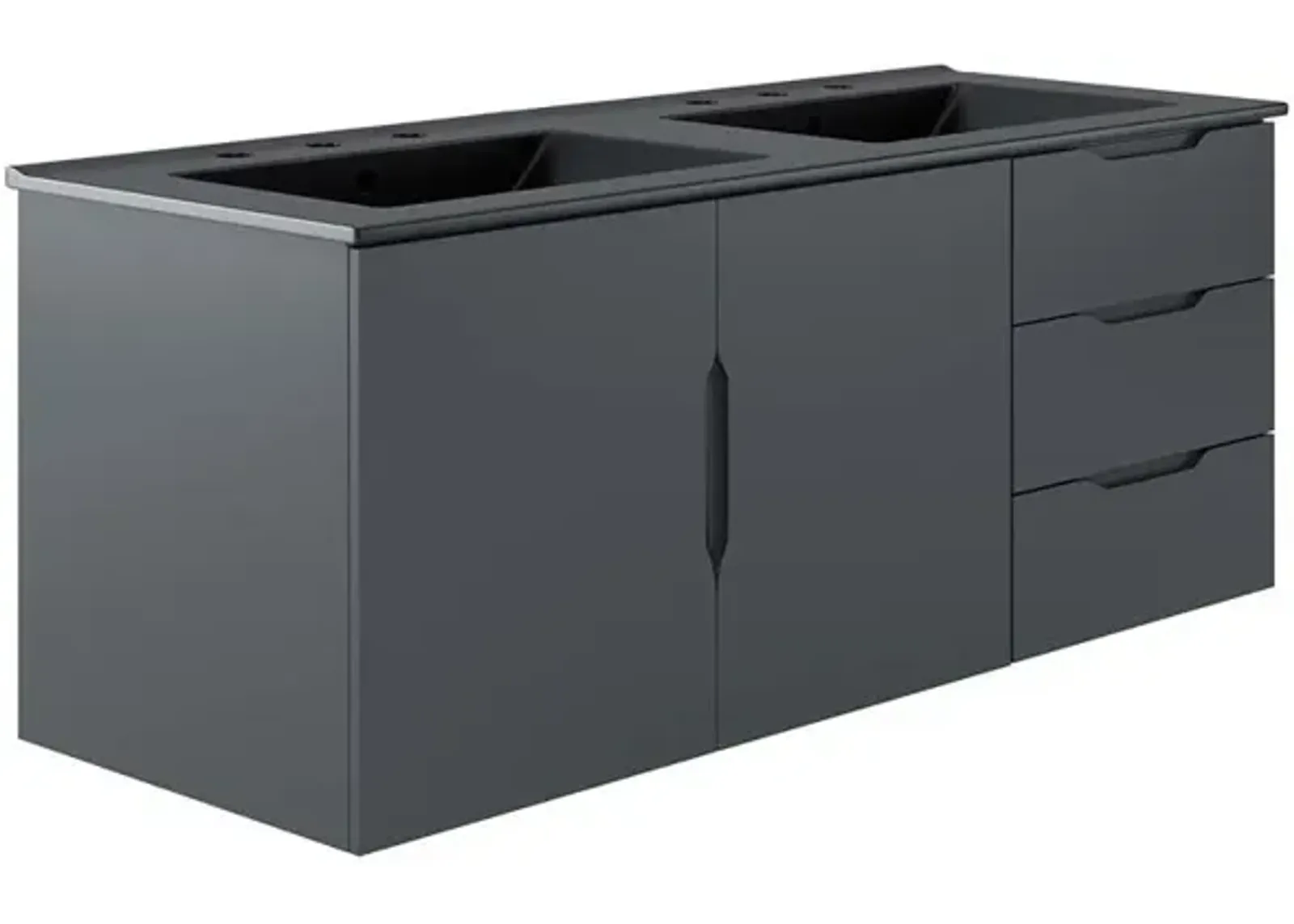 Modway Vitality 48 Double Sink Bathroom Vanity