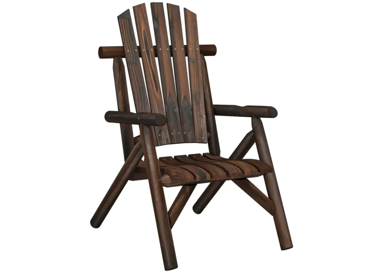 vidaXL Patio Chair 26.8"x33.9"x40.6" Solid Wood Spruce