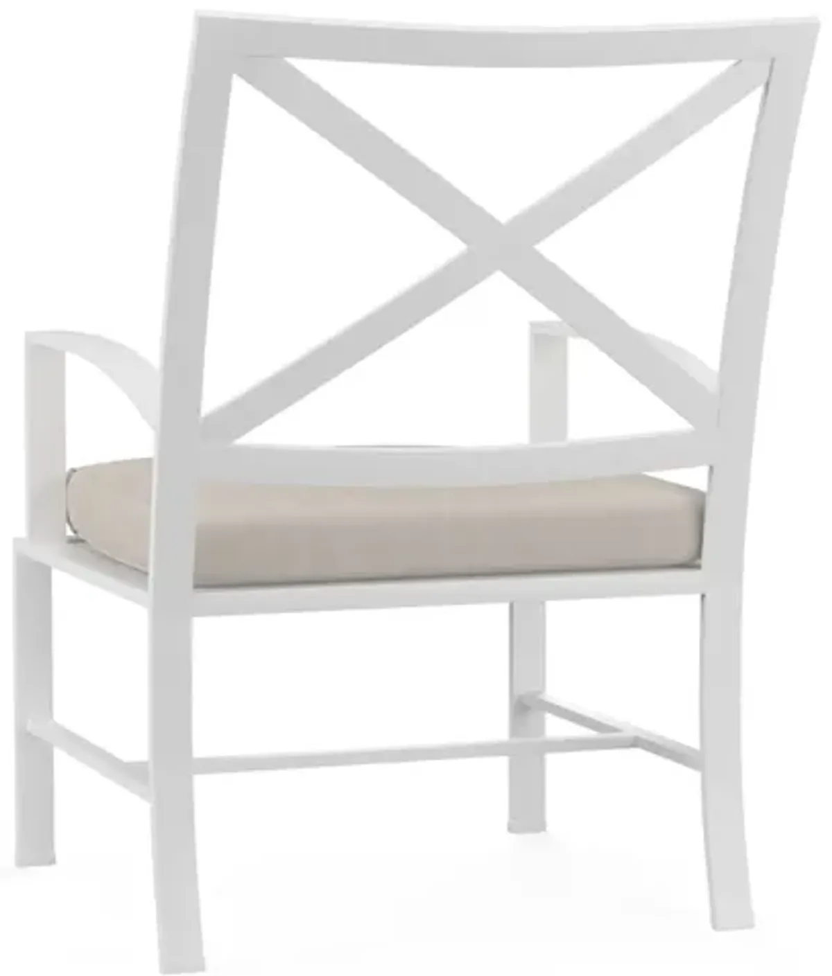 Bristol Dining Chair in Canvas Flax w/ Self Welt