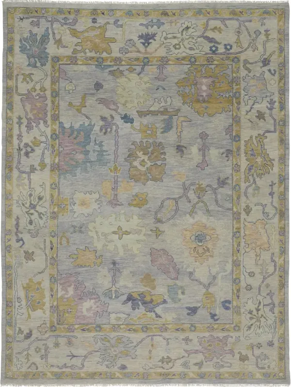 Karina 6791F Gray/Purple/Gold 8'6" x 11'6" Rug