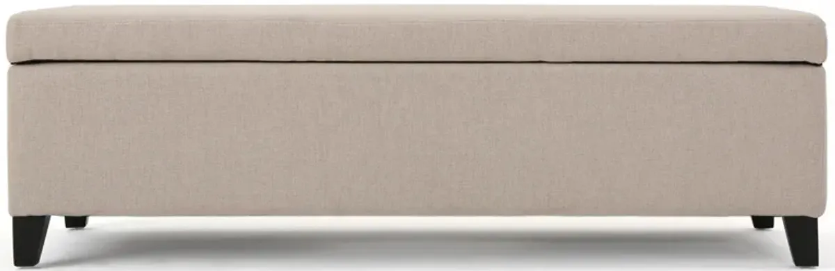 Merax Modern Storage Ottoman Bench