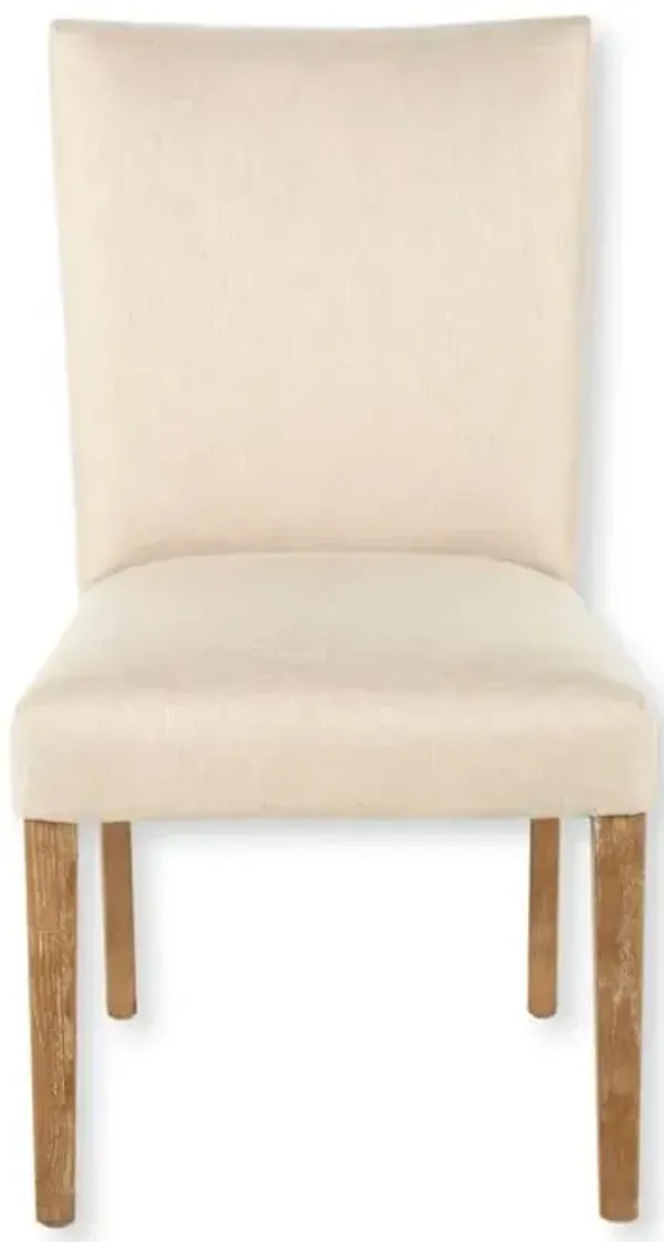 Sasha Beige Dining Chair (Set of 2)