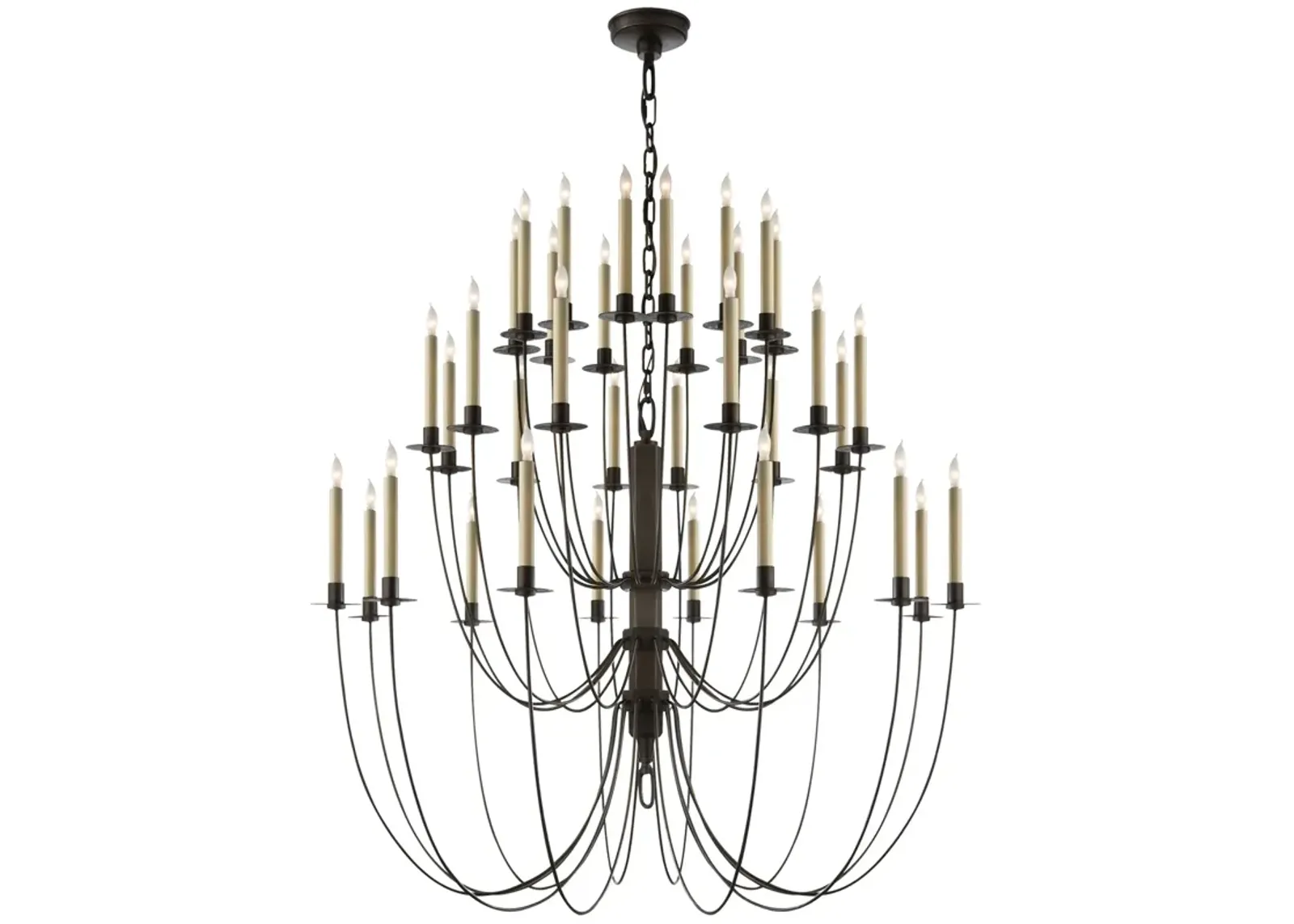 Erika Three-Tier Chandelier