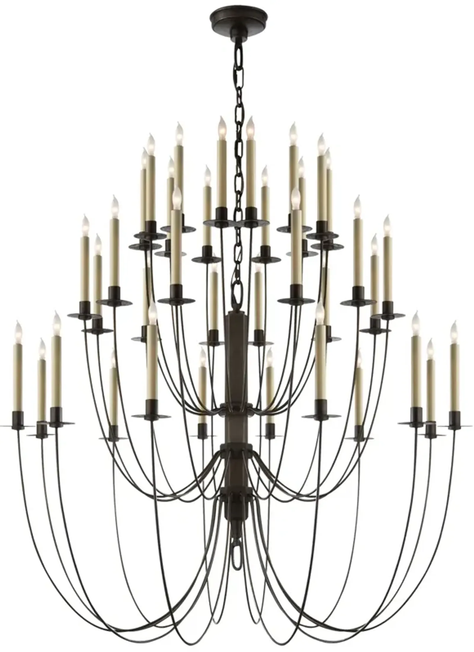 Erika Three-Tier Chandelier