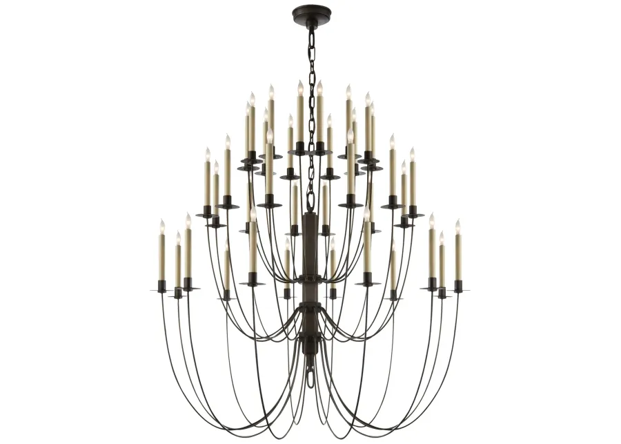 Erika Three-Tier Chandelier