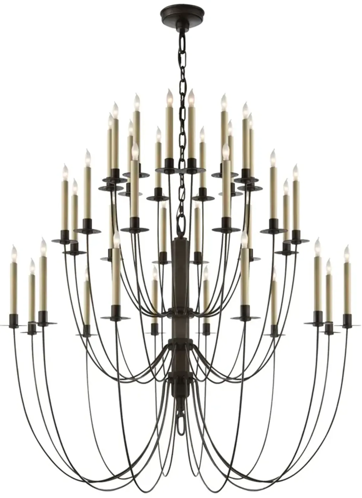 Erika Three-Tier Chandelier