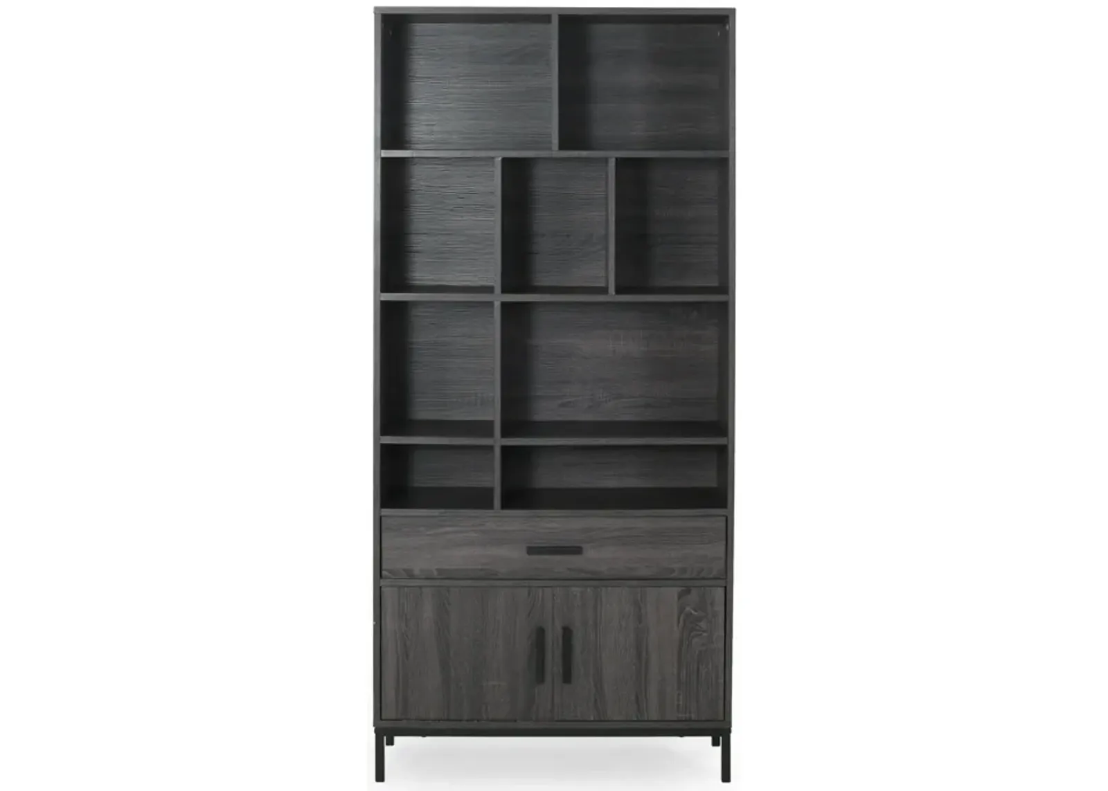 Merax Modern Cube Unit Bookcase with Cabinets