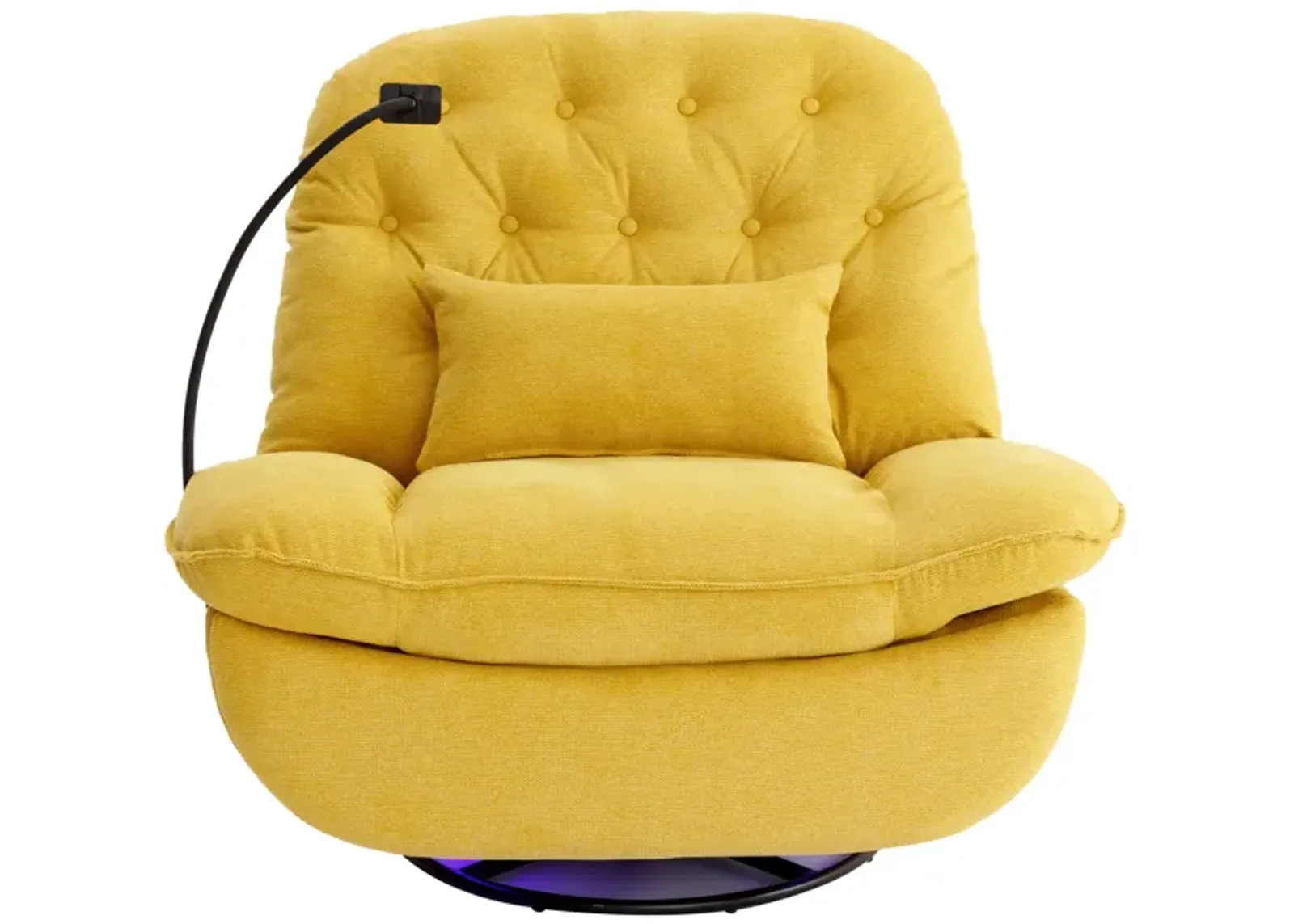 Merax 270 Degree Swivel Power Recliner with Voice Control