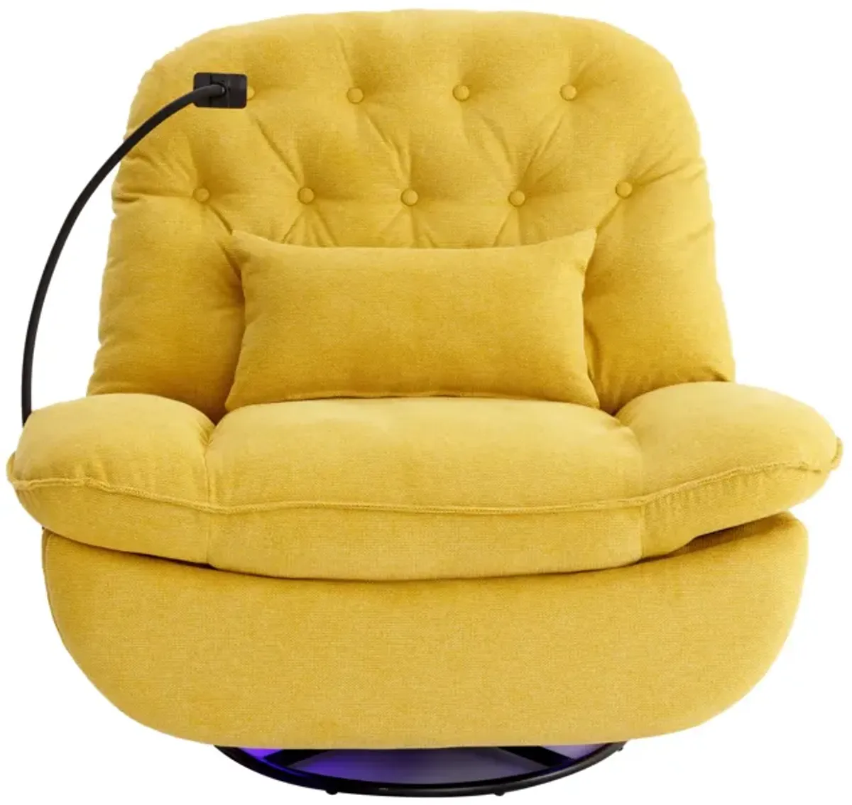 Merax 270 Degree Swivel Power Recliner with Voice Control