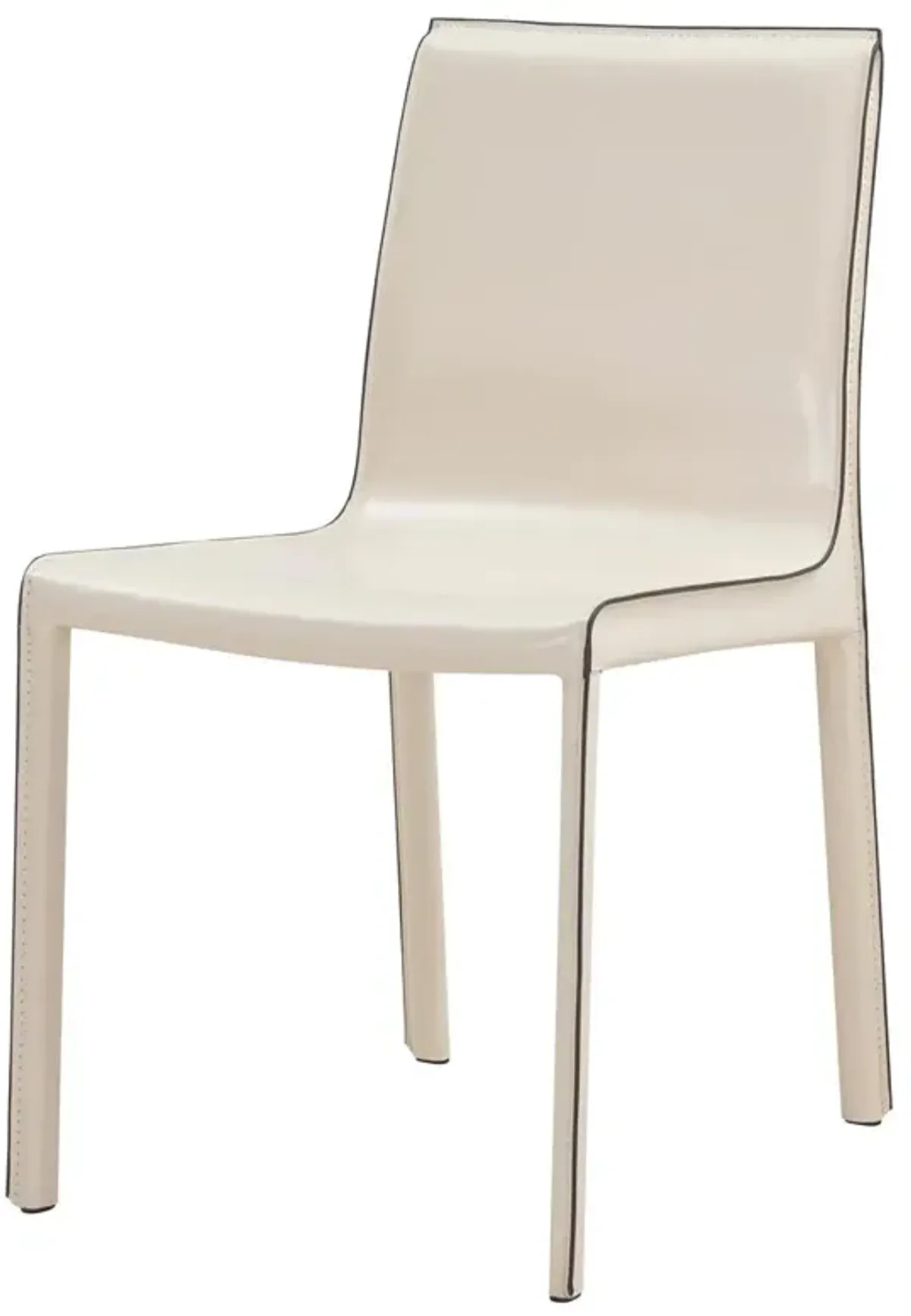 Gervin Recycled Leather Chair, (Set of 2)