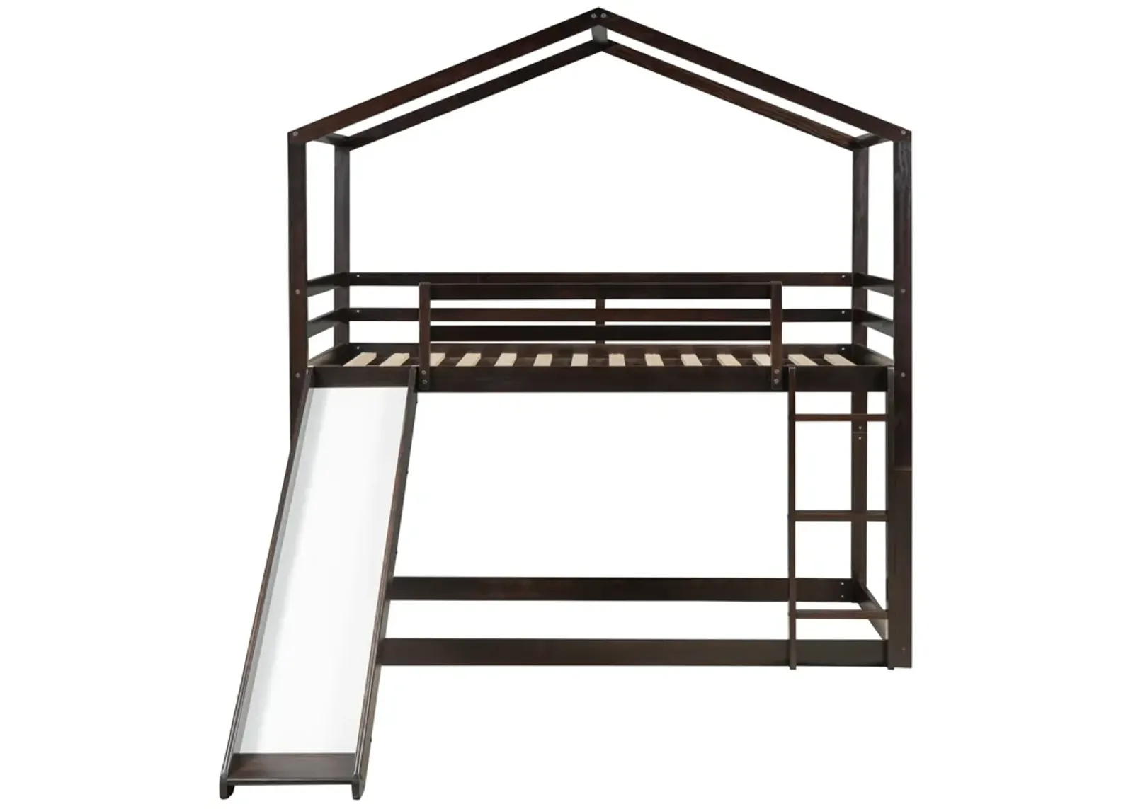 Merax Bunk Bed with Slide and Ladder